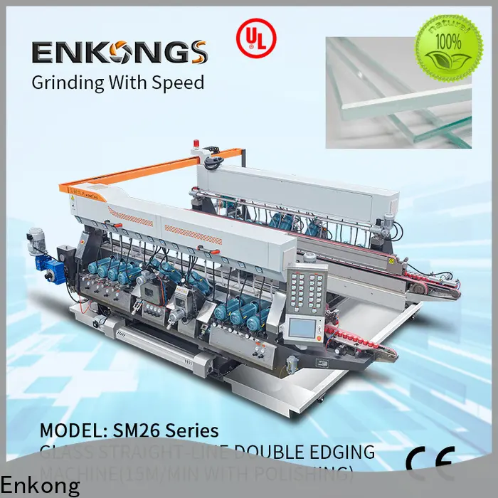 Enkong SM 20 glass double edging machine manufacturers for round edge processing1 1
