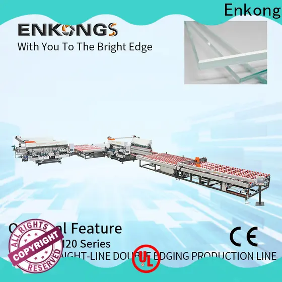Enkong modularise design automatic glass edge polishing machine supply for photovoltaic panel processing 1