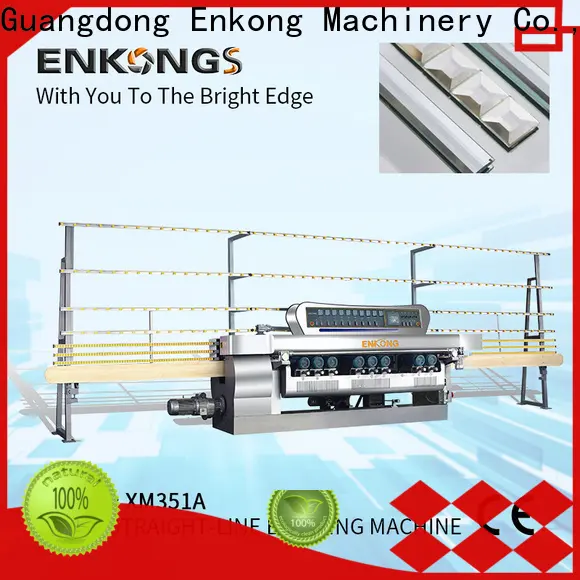 Enkong xm351a small glass beveling machine company for polishing 1