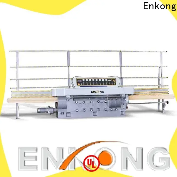 Enkong zm9 glass straight line edging machine company for household appliances 1