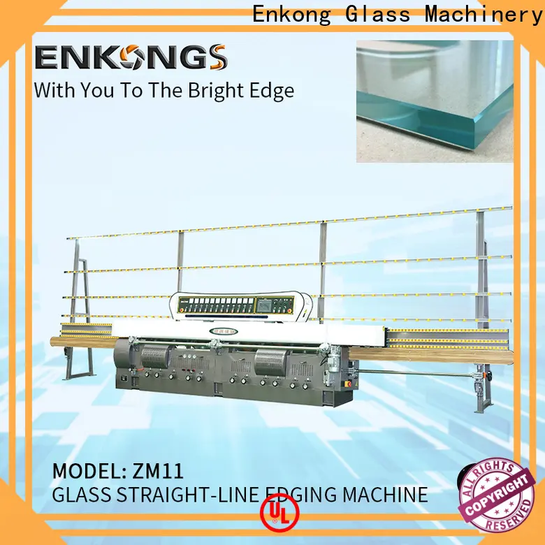 Enkong zm9 portable glass edge polishing machine factory for round edge processing 1