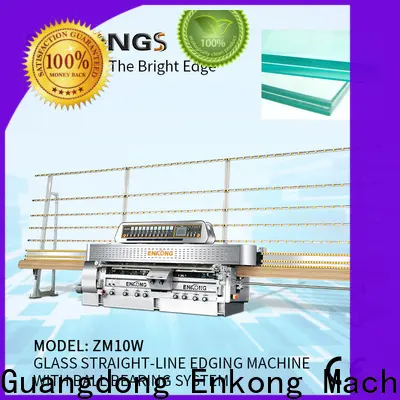 Enkong Latest glass straight line edging machine company for processing glass 1