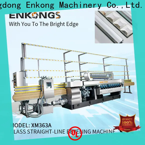 Enkong xm371 small glass beveling machine for business for polishing1 1
