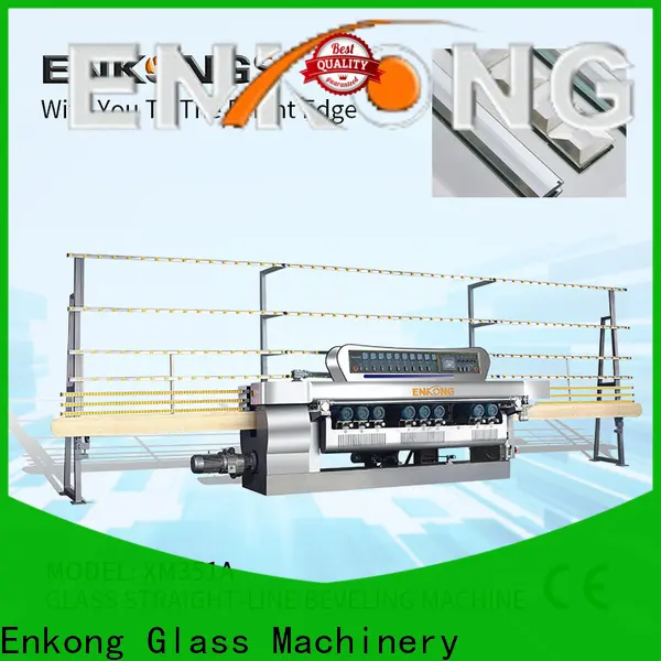 Enkong 10 spindles glass beveling machine price suppliers for polishing 1