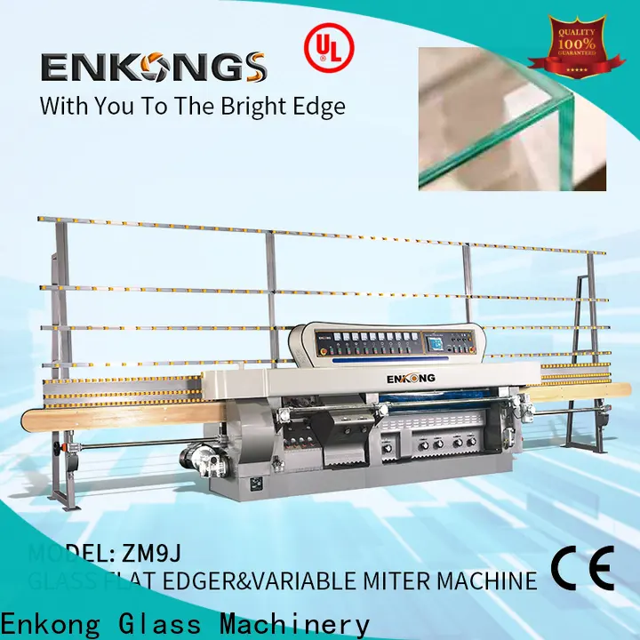 Enkong 5 adjustable spindles glass manufacturing machine price for business for household appliances 1