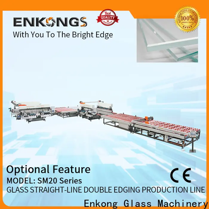 Enkong Best glass double edger factory for household appliances 1