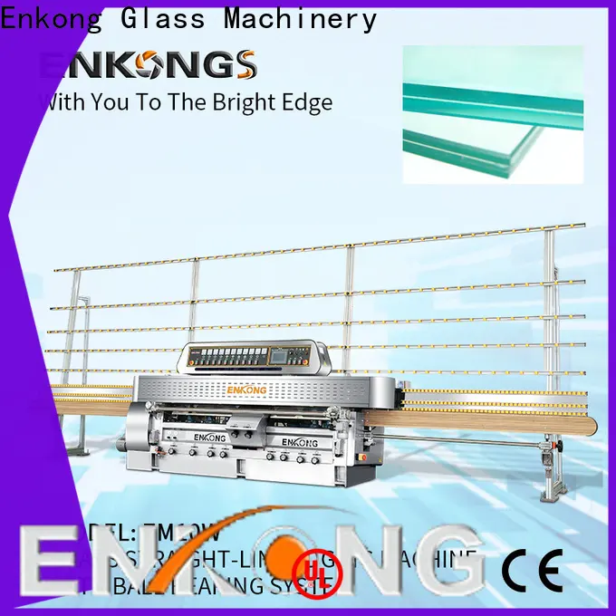 Enkong High-quality glass straight line edging machine suppliers for processing glass 1