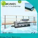 Enkong xm371 glass straight line beveling machine factory for glass processing1 1