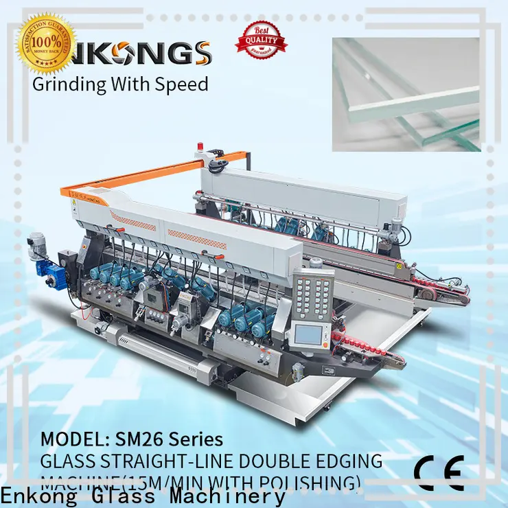 Enkong High-quality small glass edge polishing machine for business for round edge processing 1