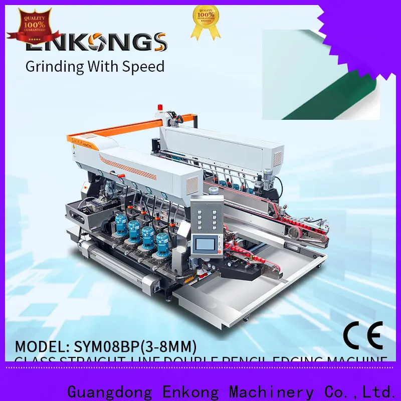 Enkong New double glass machine for business for round edge processing1 1