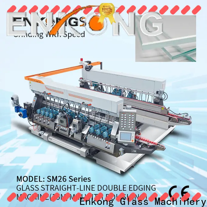 Enkong straight-line double edger machine for business for photovoltaic panel processing 1