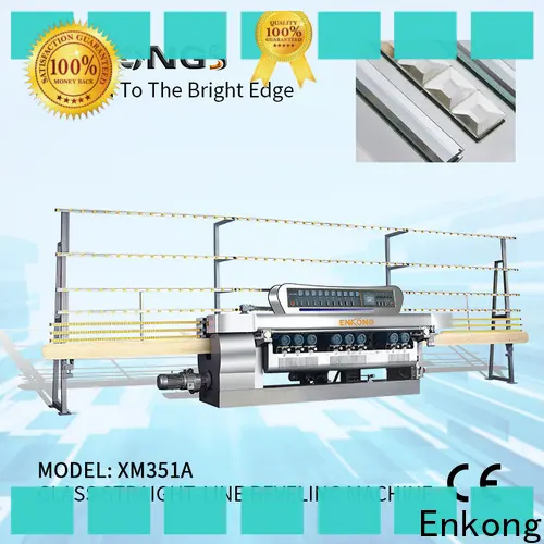 Enkong xm371 glass beveling machine for sale suppliers for glass processing 1