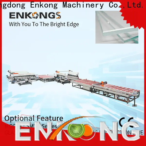 Best double glass machine SYM08 company for round edge processing 1