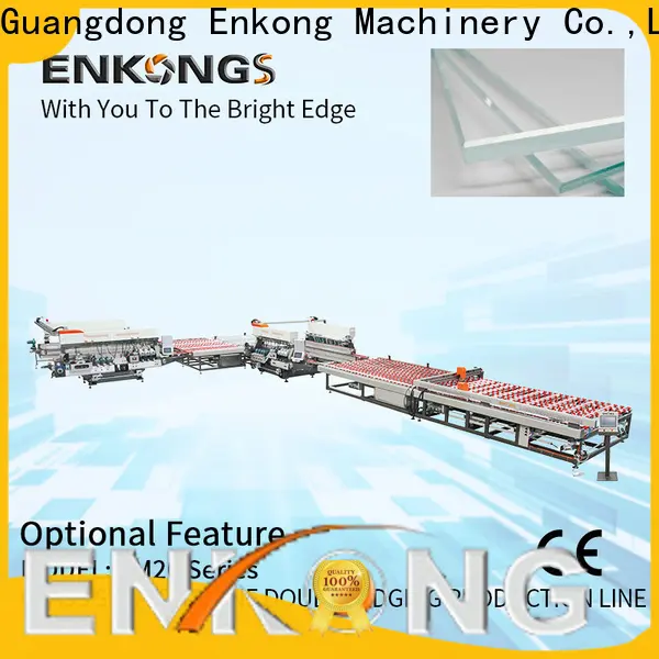 Enkong SM 12/08 small glass edge polishing machine manufacturers for photovoltaic panel processing 1