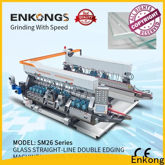 Enkong New double edger supply for round edge processing 1