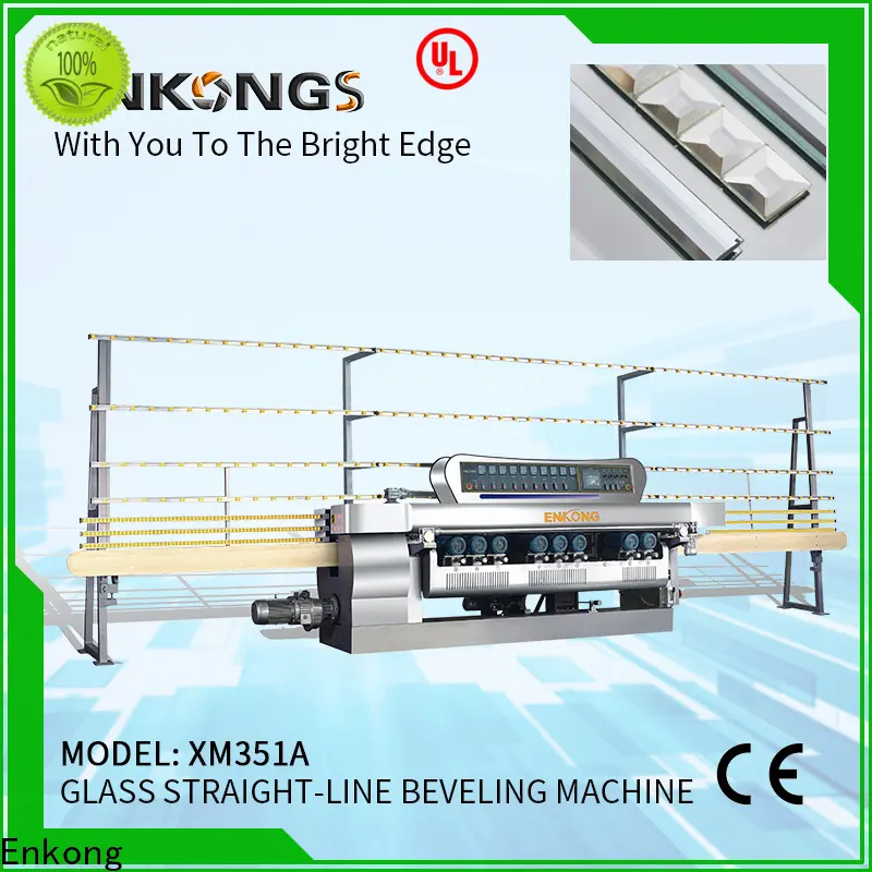 Enkong xm351 glass beveling equipment supply for polishing 1