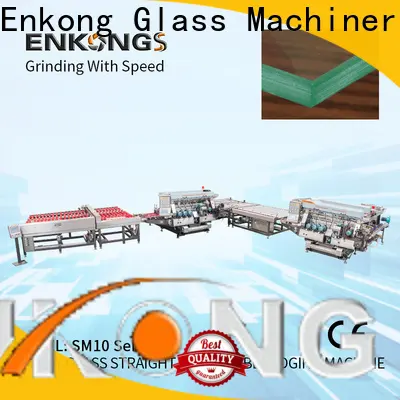 Enkong straight-line glass double edging machine for business for photovoltaic panel processing 1