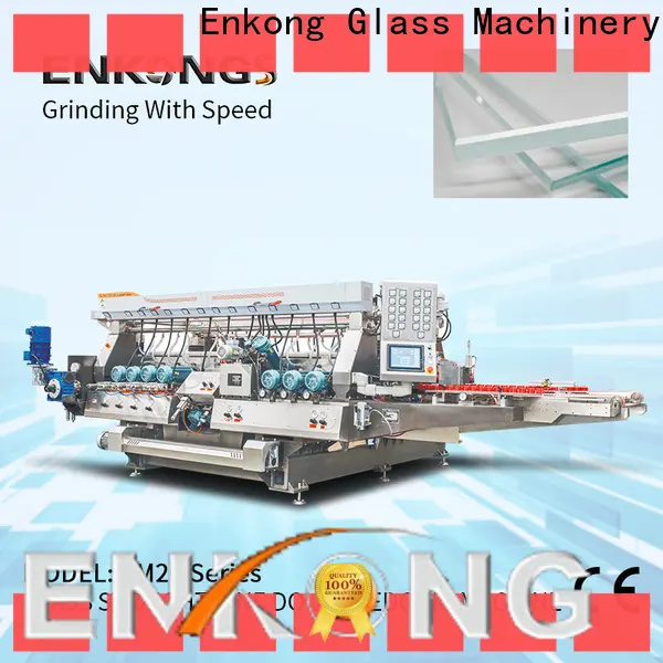 Enkong Best glass double edger for business for round edge processing 1