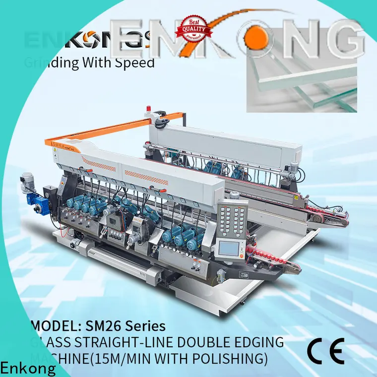 Latest small glass edge polishing machine SM 26 suppliers for round edge processing 1