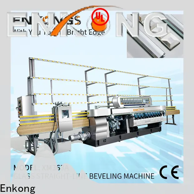 Enkong xm363a glass beveling equipment for business for polishing 1