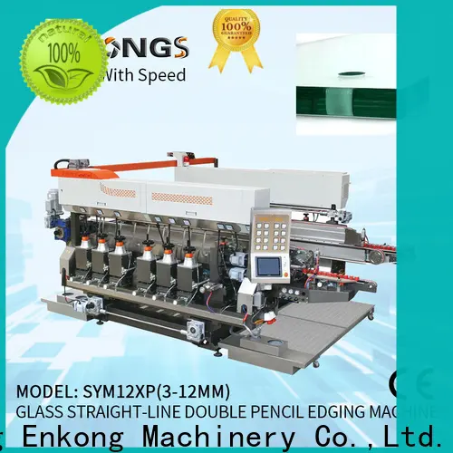 Enkong SM 12/08 glass double edger machine company for photovoltaic panel processing 1