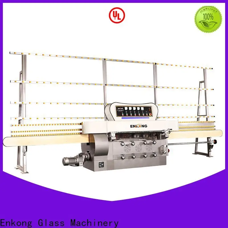 Enkong zm7y glass edge polishing machine suppliers for round edge processing1 1