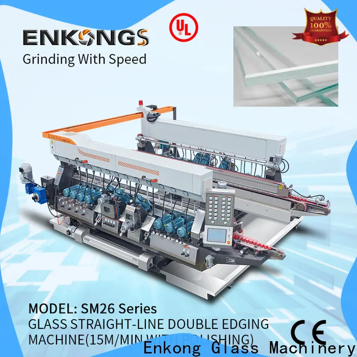 Custom double glass machine SM 20 supply for round edge processing 1
