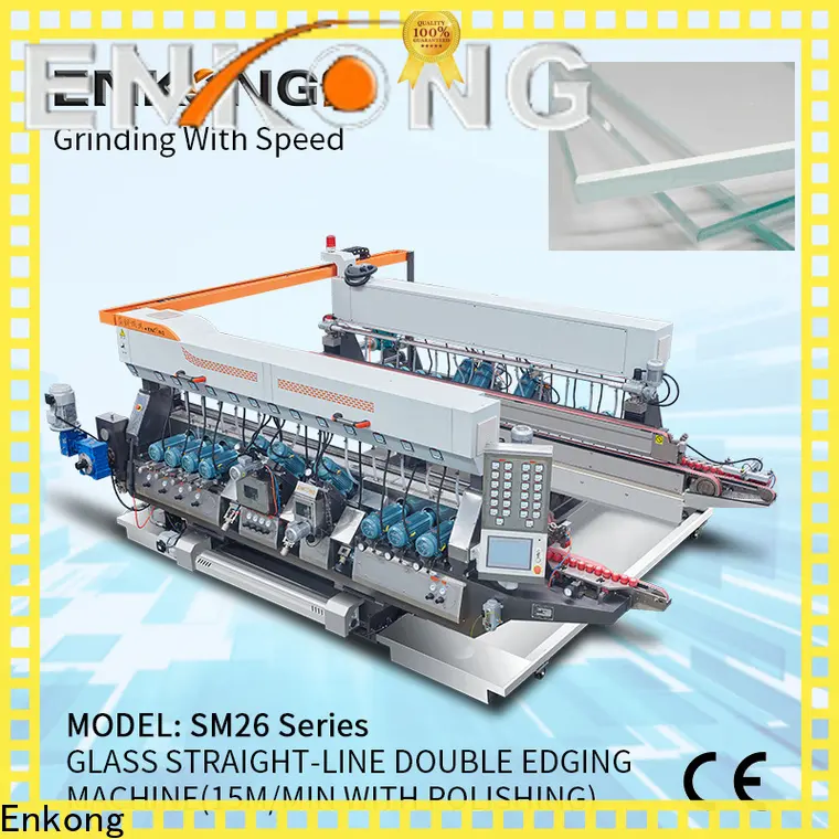 Enkong SM 20 glass double edging machine for business for household appliances 1