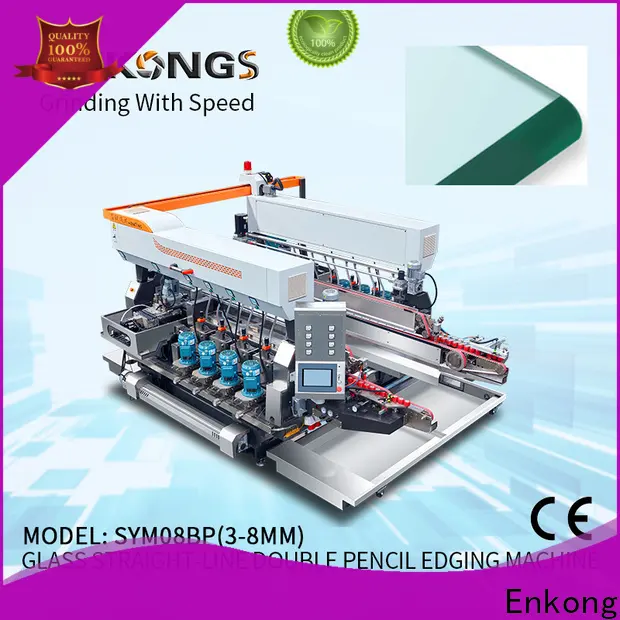 Enkong SM 10 glass double edging machine manufacturers for household appliances 1