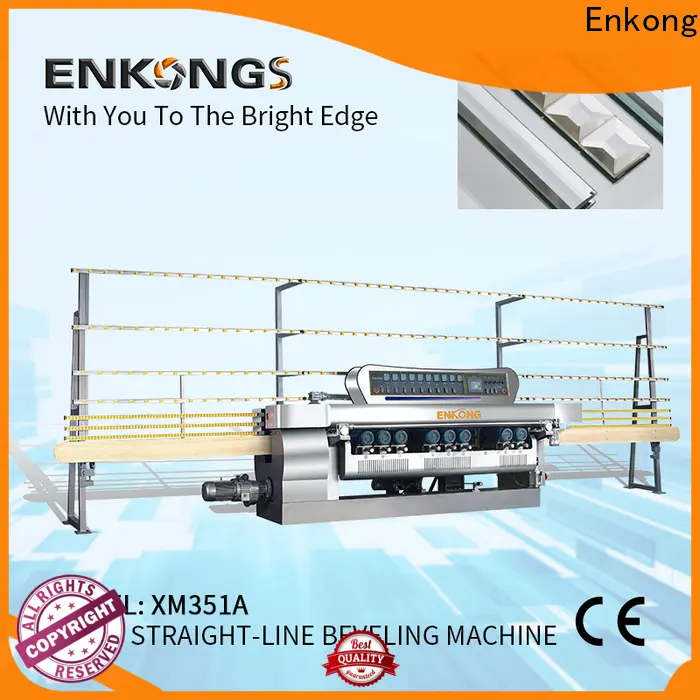 Enkong xm371 small glass beveling machine suppliers for polishing 1