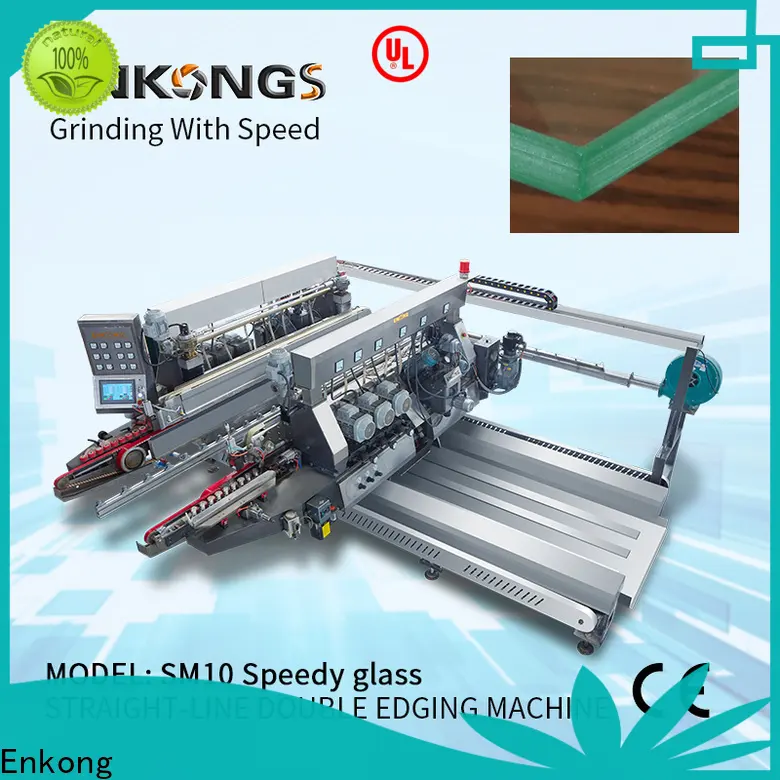 Enkong modularise design automatic glass edge polishing machine company for household appliances 1