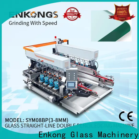 Top glass double edging machine straight-line factory for household appliances 1