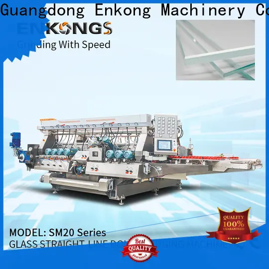 New glass double edger modularise design suppliers for photovoltaic panel processing 1