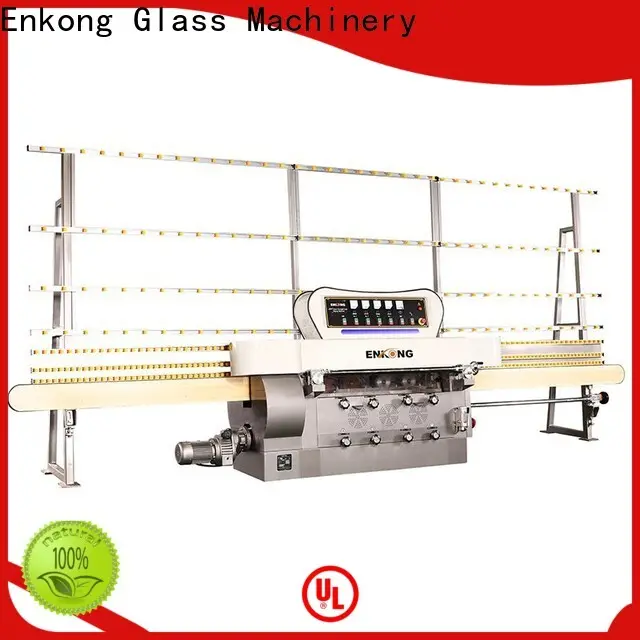 High-quality glass straight line edging machine zm11 manufacturers for round edge processing 1