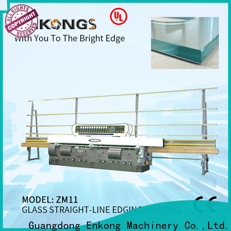 Enkong zm4y small glass edging machine manufacturers for round edge processing 1