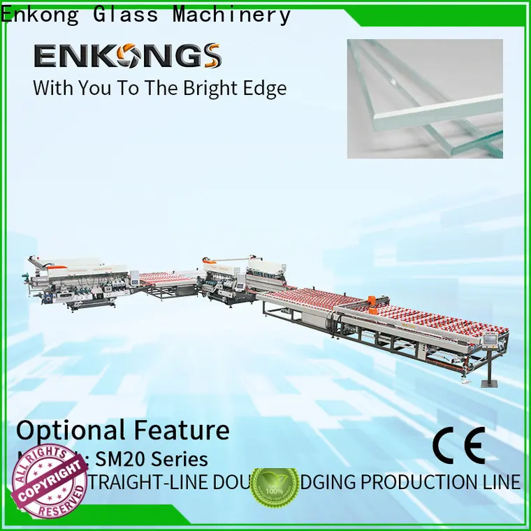 Enkong Custom small glass edge polishing machine suppliers for round edge processing 1