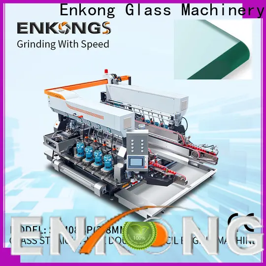 Enkong High-quality glass double edging machine manufacturers for round edge processing 1
