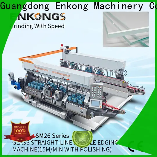 Enkong SM 10 glass double edger machine suppliers for household appliances 1