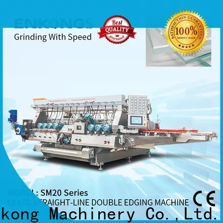 Top small glass edge polishing machine SM 12/08 factory for round edge processing 1