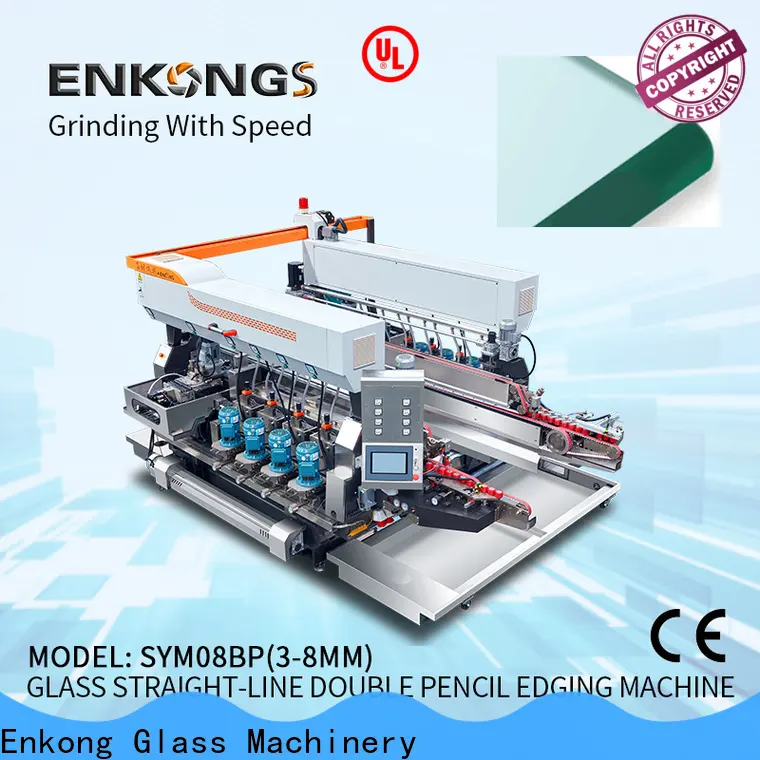 High-quality small glass edge polishing machine straight-line factory for round edge processing 1