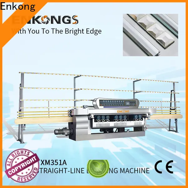 Enkong 10 spindles glass beveling machine manufacturers for polishing2 1