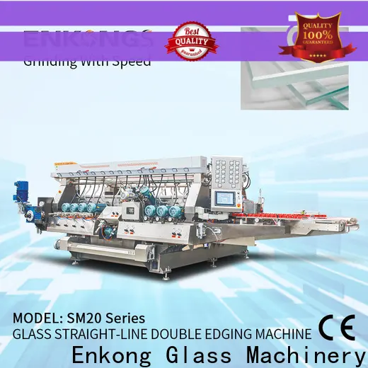 Enkong SM 20 glass double edger machine for business for round edge processing1 1