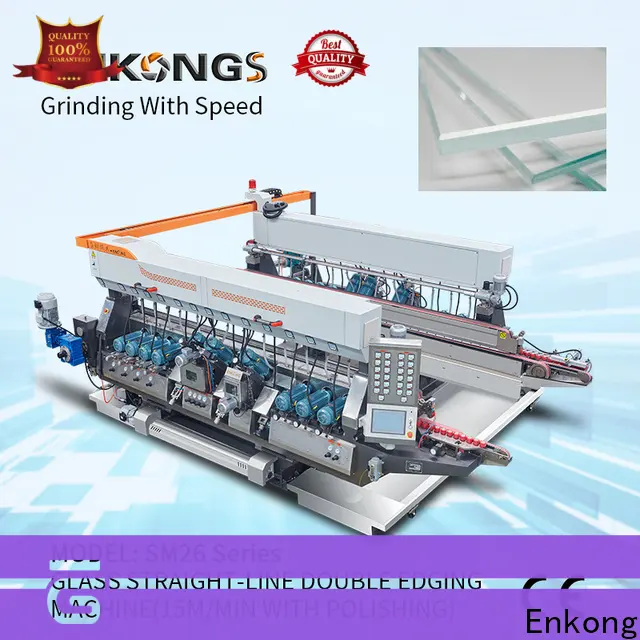Enkong Custom automatic glass cutting machine factory for round edge processing 1