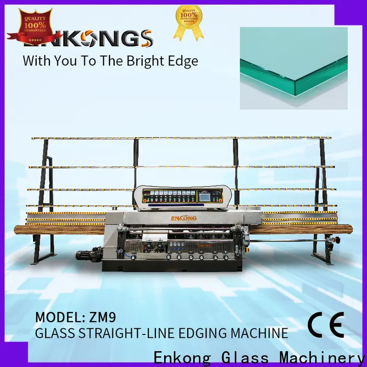 Enkong zm11 glass edge polishing machine manufacturers for round edge processing1 1