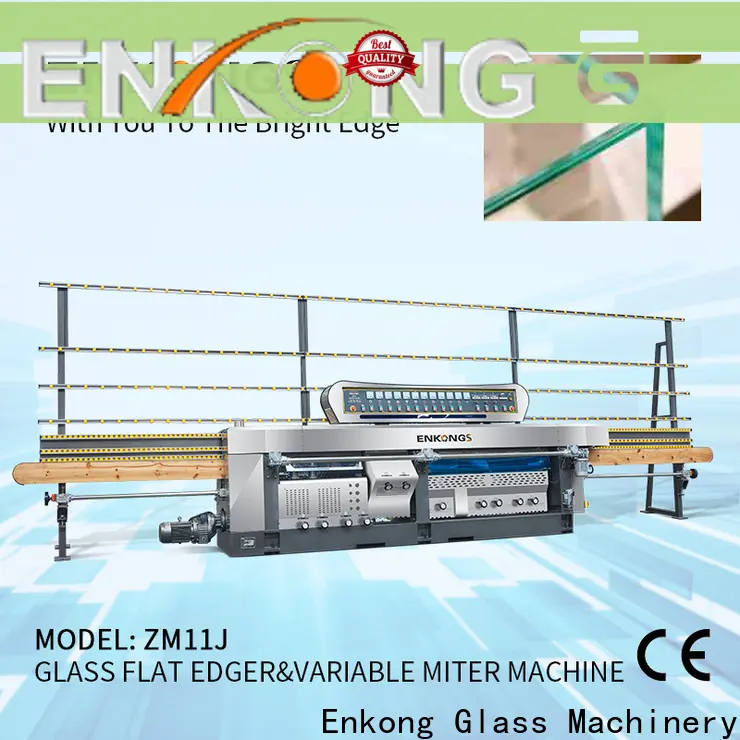 Custom glass mitering machine 5 adjustable spindles suppliers for household appliances 1