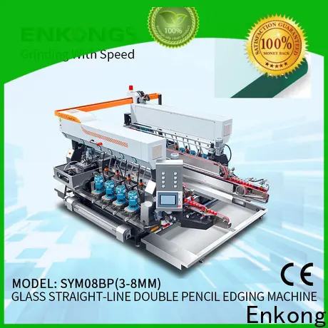 Enkong modularise design automatic glass cutting machine suppliers for round edge processing 1