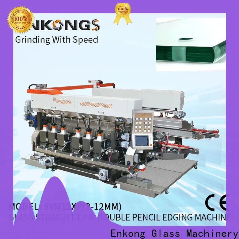 Custom glass edging machine suppliers straight-line supply for photovoltaic panel processing 1