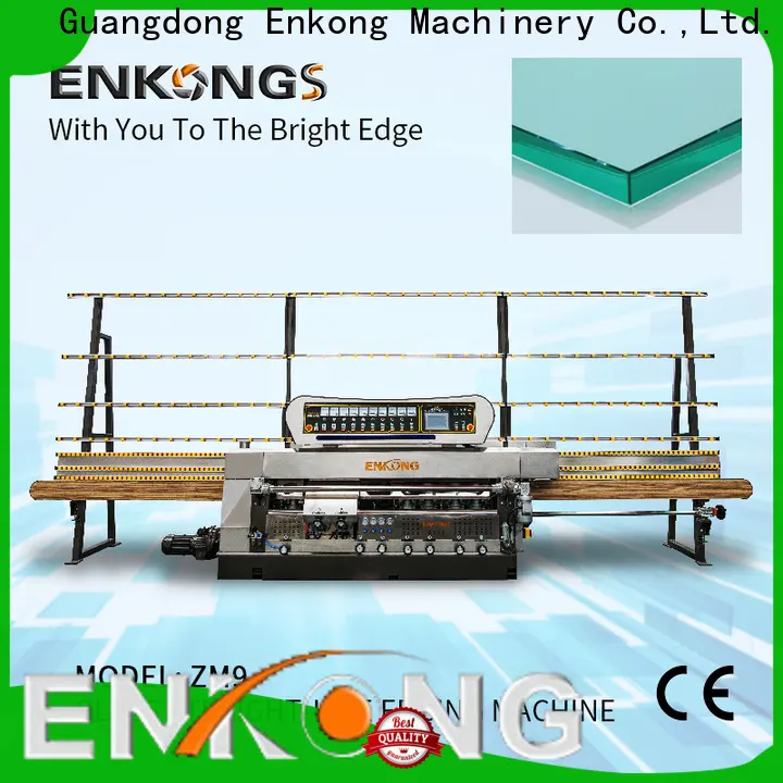 New glass edge polishing machine zm7y supply for round edge processing 1