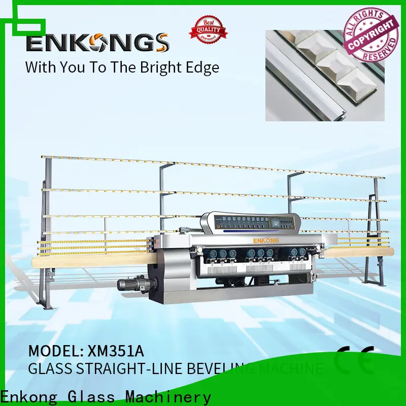Enkong xm363a glass beveling machine price supply for polishing 1