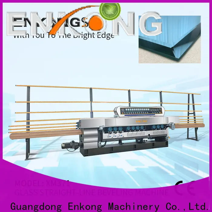 Enkong 10 spindles glass beveling equipment factory for glass processing 1